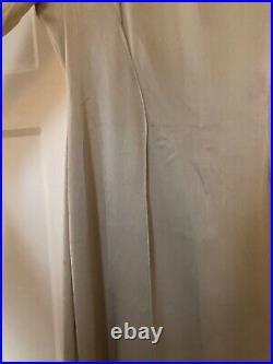 Thierry mugler Paris Vintage Silky Slip Dress Size FR 38 Champange