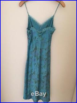 ULTRA Betsey Johnson Vintage Silk Slip Dress XS S RARE