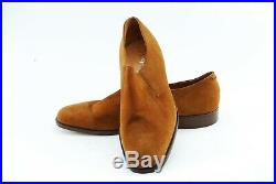 Unworn Vintage Trickers 11uk Slip On Suede Loafers Dress Shoes England