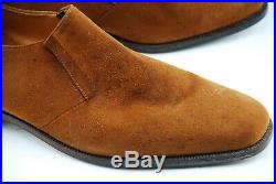 Unworn Vintage Trickers 11uk Slip On Suede Loafers Dress Shoes England