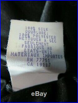 Unworn with Tags Betsey Johnson New York Silk Slip Dress 90s Petite XS 0 2 4