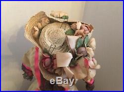 VERY RARE Vintage Madame Alexander Lady Windermere Dress Hat Shoes Slip Glove