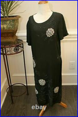 VINTAGE 20's 30's Lot of 8 AS IS Silk Beaded Lace Dresses slips Silk Jkt