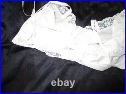 VINTAGE Full dress SLIPS 20 pc LOT BED JACKETS 34 36 38 S M L lingerie