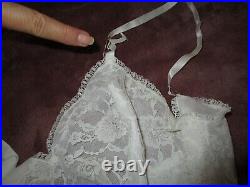 VINTAGE Full dress SLIPS 20 pc LOT BED JACKETS 34 36 38 S M L lingerie