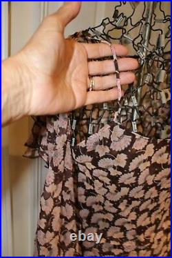 VINTAGE NWT DVF Diane von Furstenberg Wrap Jacket-Sheer Silk-Fan Club Sz 8 & 6