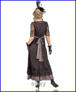 VINTAGE TITANIC TEA PARTY DRESS BLACK-COCO BY NATAYA Formal wedding Gatsby NWT