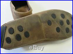 VIntage GUCCI Italy Brown Slip-on Loafer Dress Shoes Adult Men's Size 42.5 D