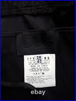 VTG DOLCE & GABBANA ICONIC, SEXY BODICE, fitted SLIP DRESS, IT size 42,90s, Y2K