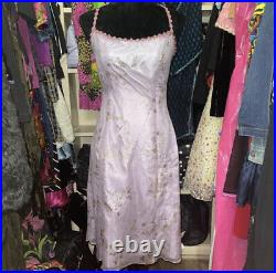 VTG Floral Trimmed Betsey Johnson Dress