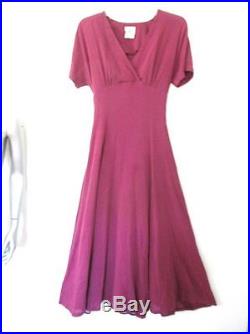 VTG LAURA ASHLEY Cotton Gauze Dress with Slip Dress US 8