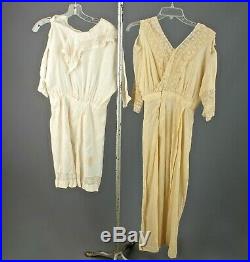 VTG Lot of 12 AS IS Early 1900s Dresses Slip And Underwear Assorted Sizes Dress