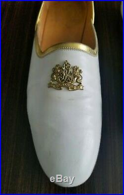 VTG Ralph Lauren Crest Women's Shoes Loafers Vintage Slip Ons Made Italy Size 10