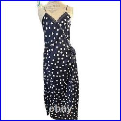 Valentino Intimo, Polka Dot Slip Dress, Large