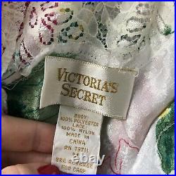 Victoria's Secret Gold Label Vintage Nightgown Dress Slip Lingerie Sz M