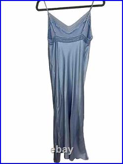 Victorias Secret 100% silk maxi slip dress