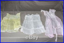 Vintage 15 pc Lot 1940's Childs Baby Girl Clothing, Dresses, Slips, Rompers