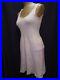 Vintage 1920's Art Deco Very Pale Pink Wool Slip Small