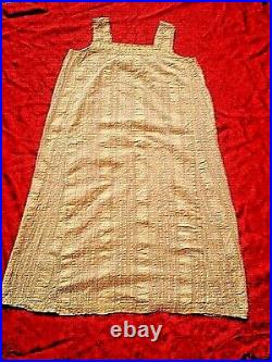 Vintage 1920's Handwoven Kenara Silk Nightgown Women's Dress
