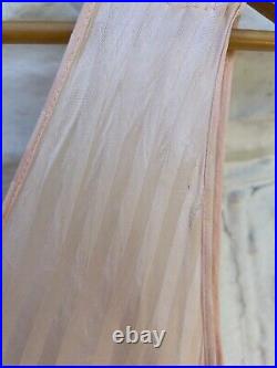 Vintage 1940's Bodice Slip Dress Women's Pin Striped Lingerie Intimates