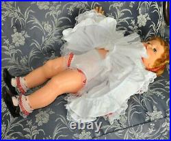 Vintage 1960 32 Ideal Penny PlayPal Ruffled dress panties slips shoes and sock