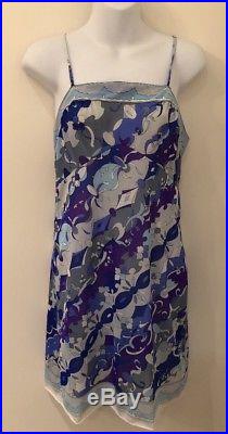 Vintage 1960's Emilio Pucci for Formfit Rogers Slip dress mod violet lingerie