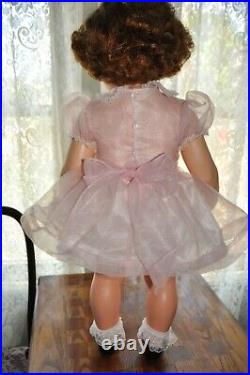 Vintage 1961 32 Ideal Penny PlayPal Nylon Pink Dress Slip Panties shoes socks