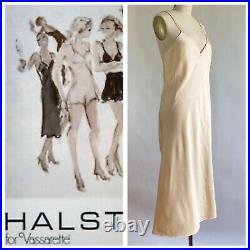 Vintage 1978 HALSTON for Vassarette Full Slip /Dress Size 34