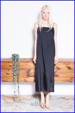 Vintage 1993 COMME DES GARCONS Black Maxi Slip Dress
