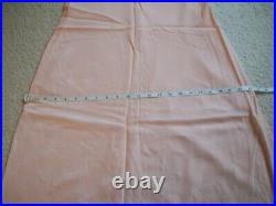 Vintage 40s Coral Pink Full Slip Dress Size 36 NOS With Tags USA