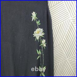 Vintage 50s 60s Midi Sweatshirt Dress Size 6/8 Hand Painted Art to Wear