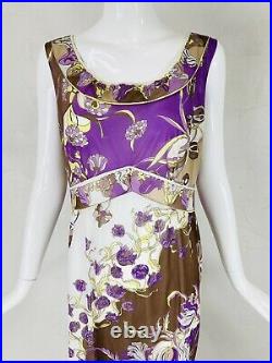 Vintage 60's EMILIO PUCCI Lingerie Mod Dress Slip Sleepwear Formfit Rogers S/M