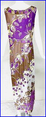 Vintage 60's EMILIO PUCCI Lingerie Mod Dress Slip Sleepwear Formfit Rogers S/M