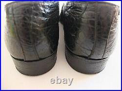 Vintage Alan McAfee of England Slip On Shoes UK 7 F Leather Hide