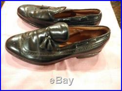 Vintage Allen Edmonds Berwick Wingtip Slipon Leather Loafer Shoessize 12 Eee