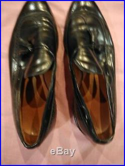 Vintage Allen Edmonds Berwick Wingtip Slipon Leather Loafer Shoessize 12 Eee
