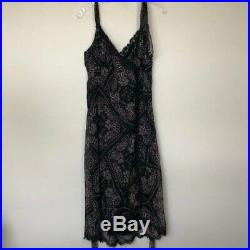 Vintage BETSEY JOHNSON Silk Chiffon Slip Dress 12