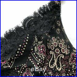 Vintage BETSEY JOHNSON Silk Chiffon Slip Dress 12