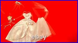 Vintage Barbie Beautiful Bride #1698 1967 TLC Dress Slip