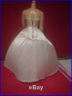 Vintage Barbie Doll Clothes Rare Mod Era Beautiful Bride Wedding Dress Slip Veil