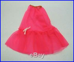 Vintage Barbie Doll RAINBOW WRAPS #1798 Mod Satin Dress Wrap Slip Shoes 1970