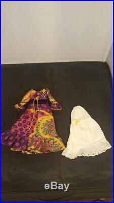 Vintage Barbie Mod Dressy Dress #3438 and Slip Beautiful