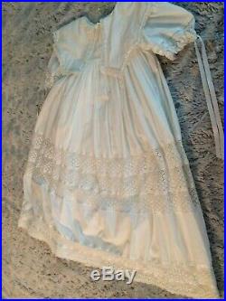 Vintage Bella by Sheree Aust Gown size 2 with under slip 100% Cotton