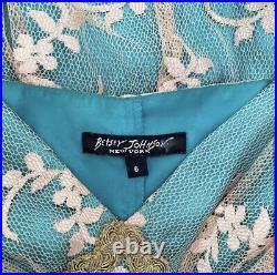 Vintage Betsey Johnson 90s Lace Slip Dress