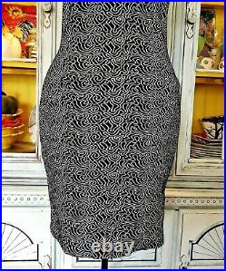 Vintage Betsey Johnson Dress 80s Punk Label Keith Haring Inspired Size Large M
