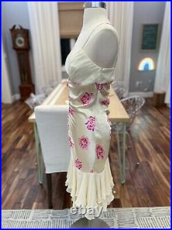 Vintage Betsey Johnson New York slip dress womens size 6 EUC