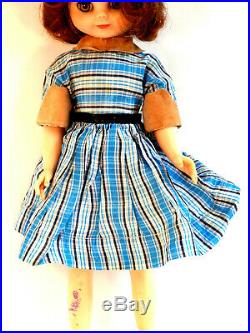 Vintage Betsy McCall Doll Original Dress, Slip, Matching underwear TLC Used
