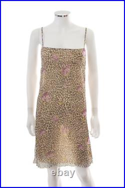 Vintage Blugirl Animal Print Slip Dress
