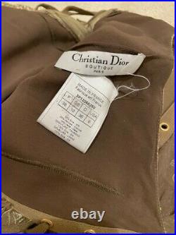 Vintage Christian Dior Dress John Galliano for Dior 2003 Corset Dress