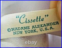 Vintage Cissette Madame Alexander Dress Slip Undies Hat Tagged- In Box